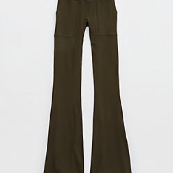 Offline By Aerie Real Me High Waisted Flare Legging Bundle XS - 4 Pairs - Picture 3 of 4